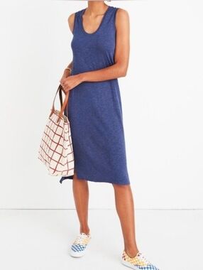 MADEWELL Jersey Tank Dress, XL